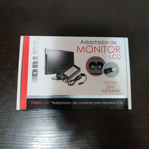 Cargador Monitor 12v-5a 60w
